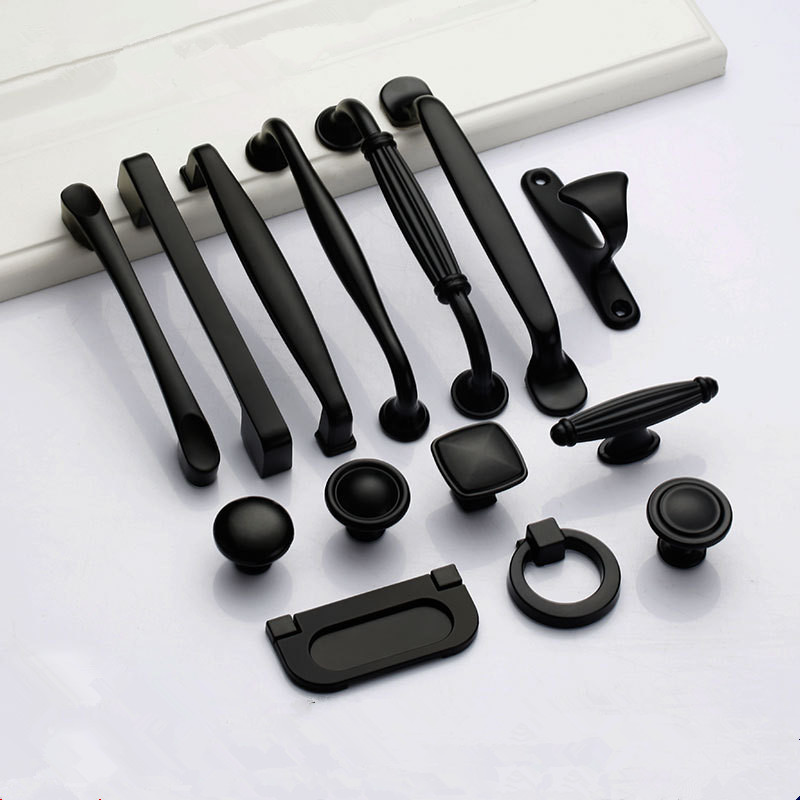 Furniture Hardware Restoration - Tay Cầm Màu Đen Cho Đồ