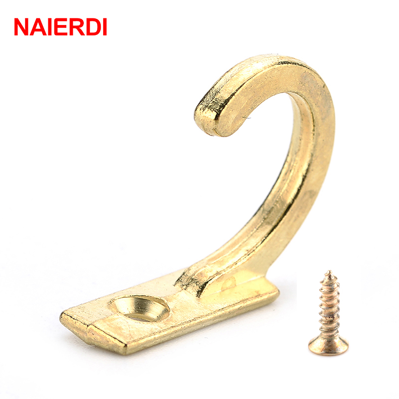 Furniture Hardware Manufacturer - Naierdi 10 Chiếc Nhỏ Cổ Móc