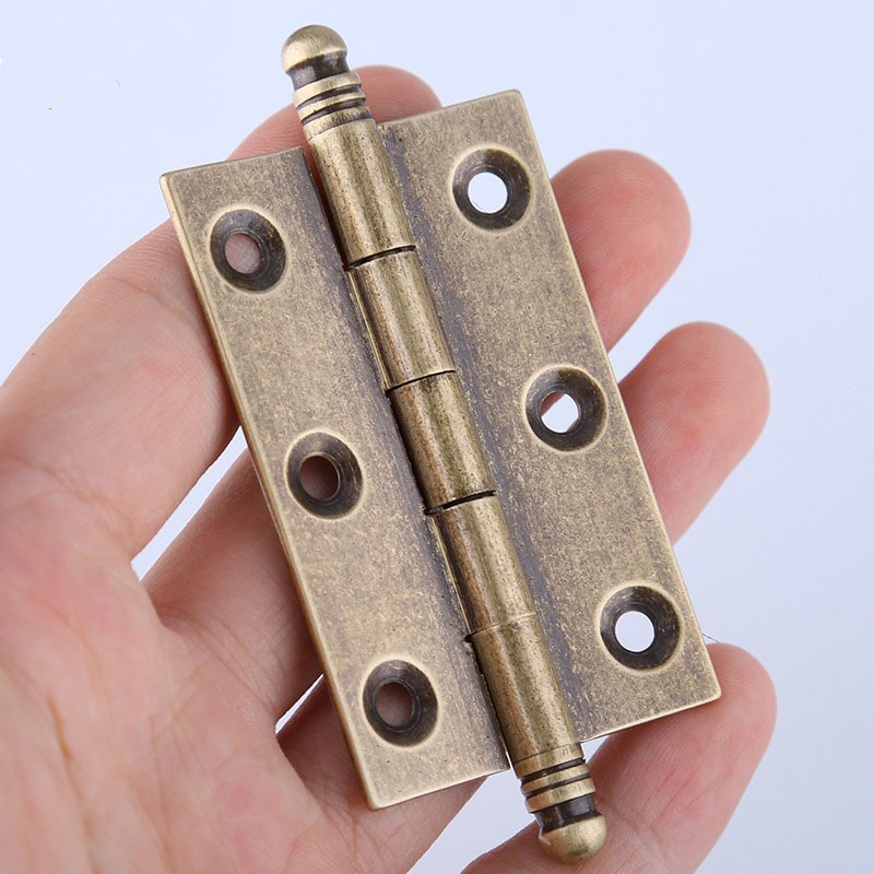 Furniture Hardware Brass - 4Pcs Antique Brass Door Hinges 2/2.5/3