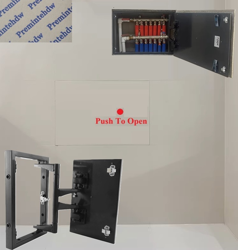 Furniture Hardware Replacement Parts - 1Pc Steel Concealed Tile Access Panel