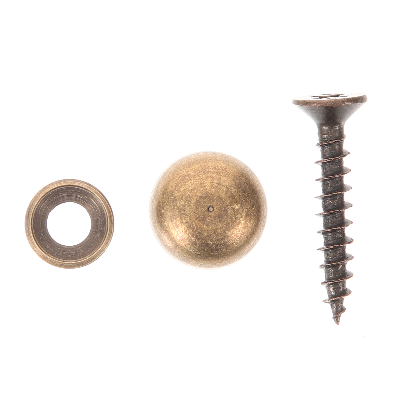 Furniture Upholstery Hardware - 8pcs 13mm Brass Brass Screws Color