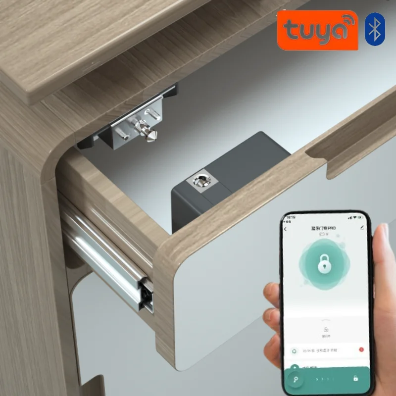 Furniture Hardware Manufacturer - Tuya Smart Cabinet Door Lock Keyless