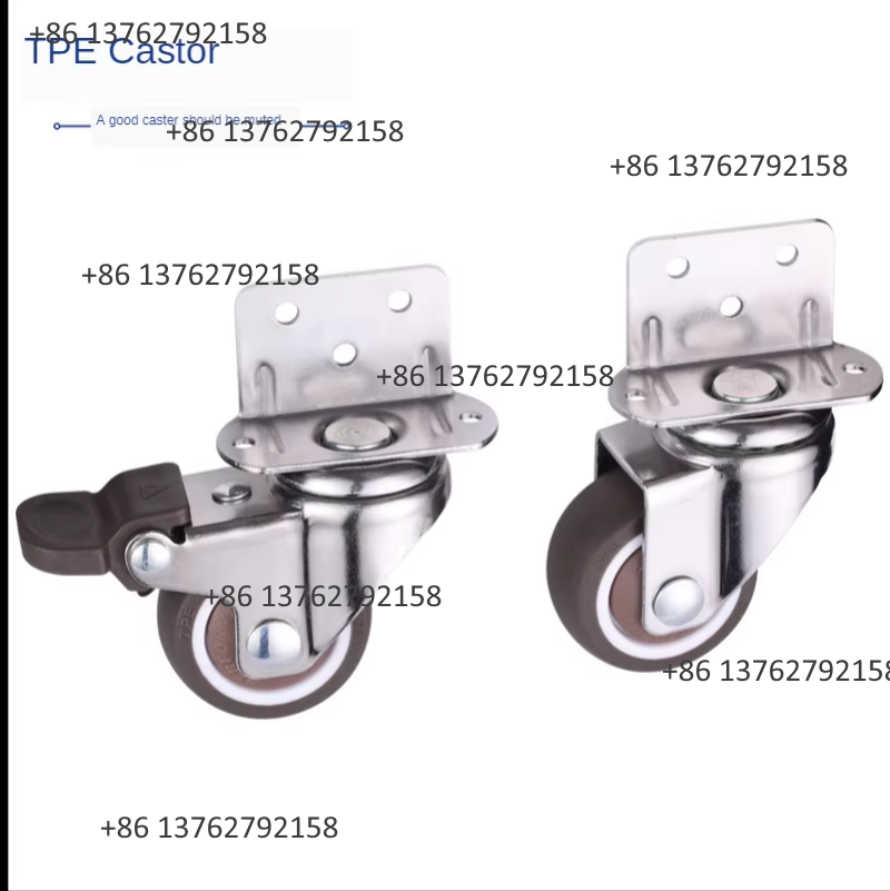4Pcs Soft Rubber Quiet Swivel  - đánh giá và giá Furniture Hardware Accessories
