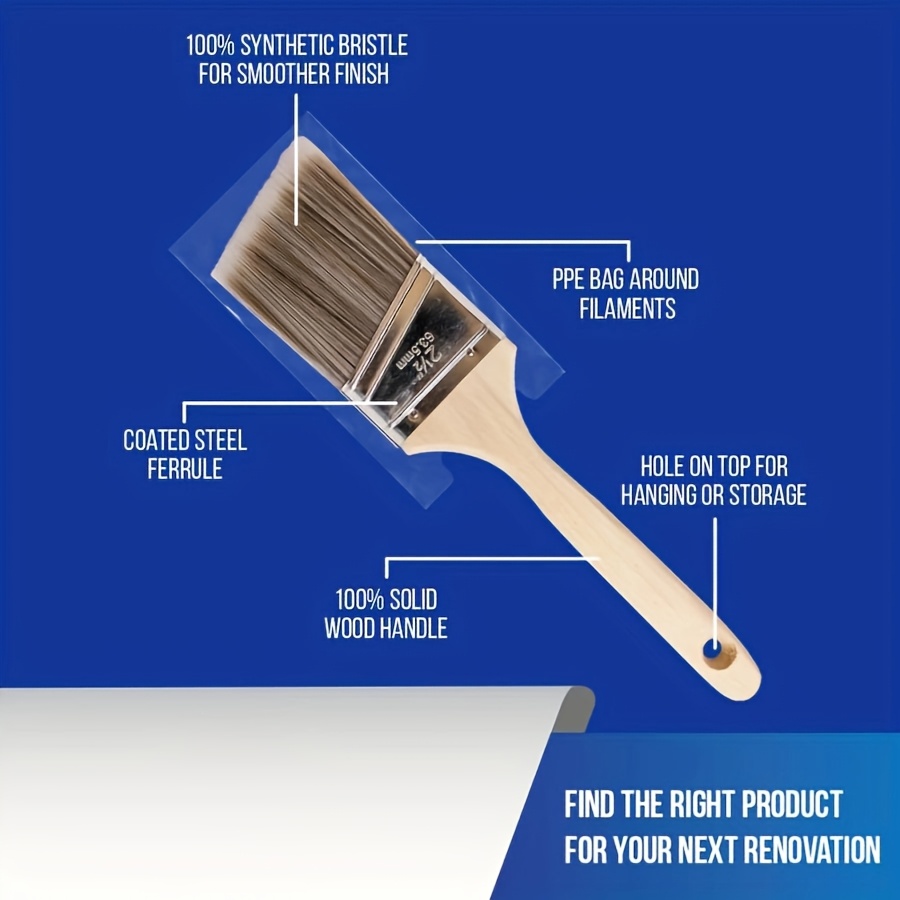 5Pcs High Quality Paint Brush  - đánh giá và giá Furniture Hardware Manufacturer