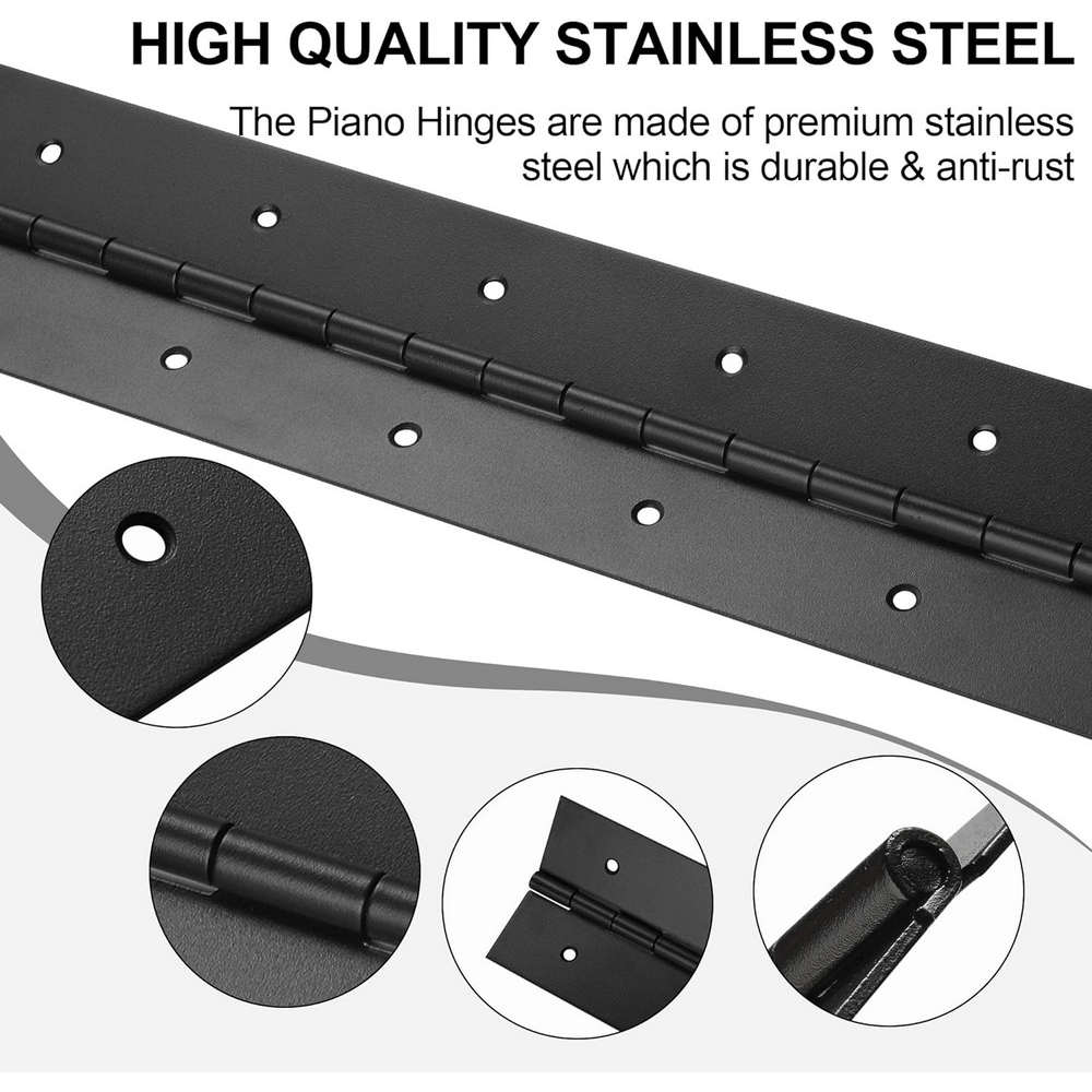 6in-20in Black Piano Hinges He - đánh giá và giá Furniture Hardware Replacement Parts
