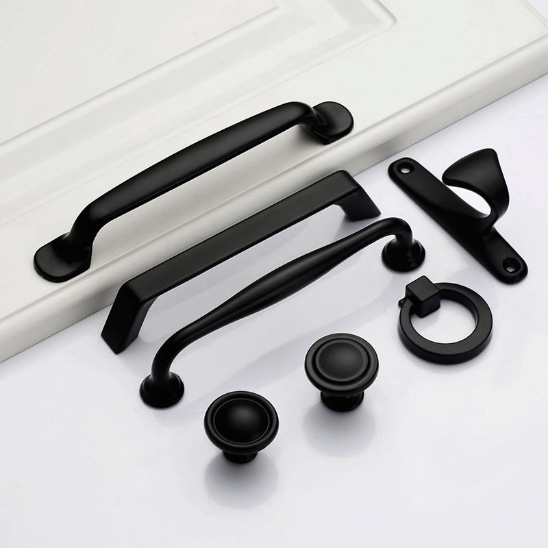 Tay Cầm Màu Đen Cho Đồ Nội Thấ - đánh giá và giá Furniture Hardware Restoration