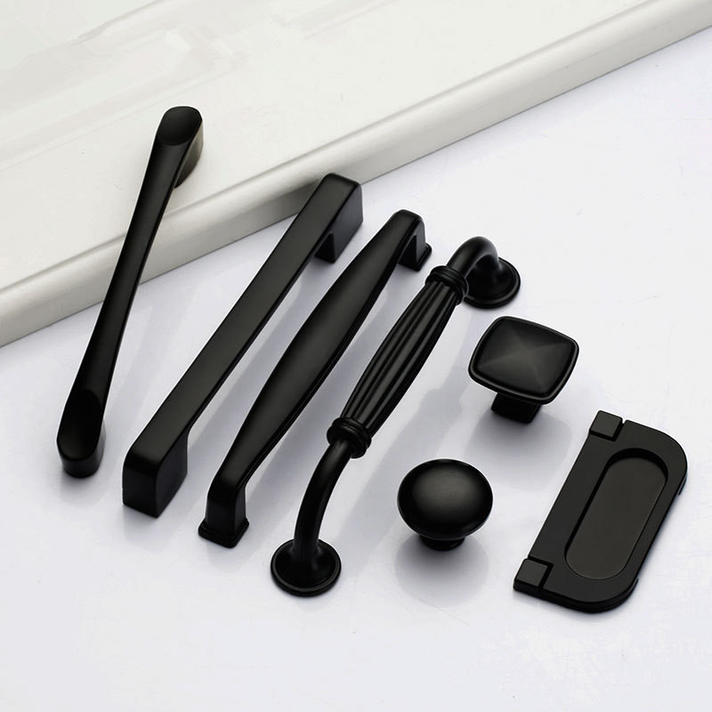 Tay Cầm Màu Đen Cho Đồ Nội Thấ - đánh giá và giá Furniture Hardware Restoration