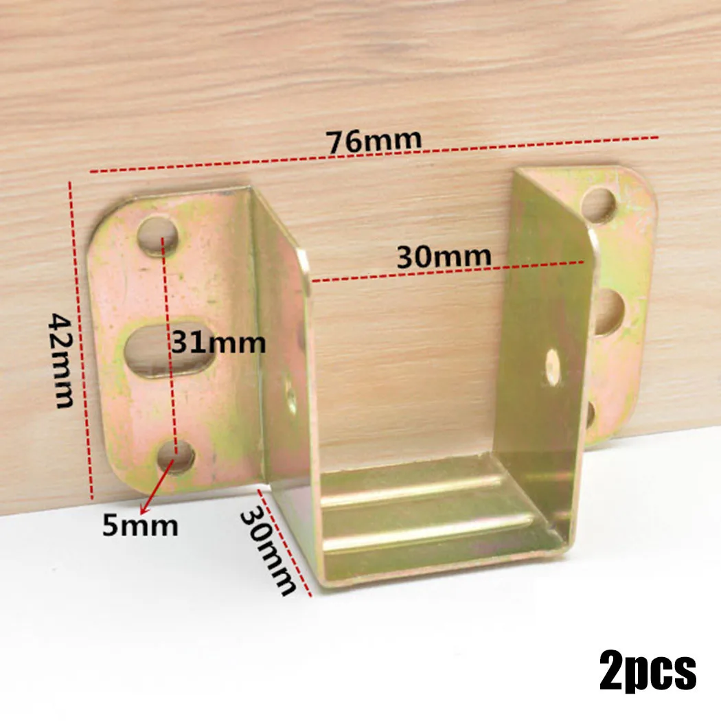 2pcs U Shaped Metal Bed Bracke - đánh giá và giá Furniture Hardware Manufacturer