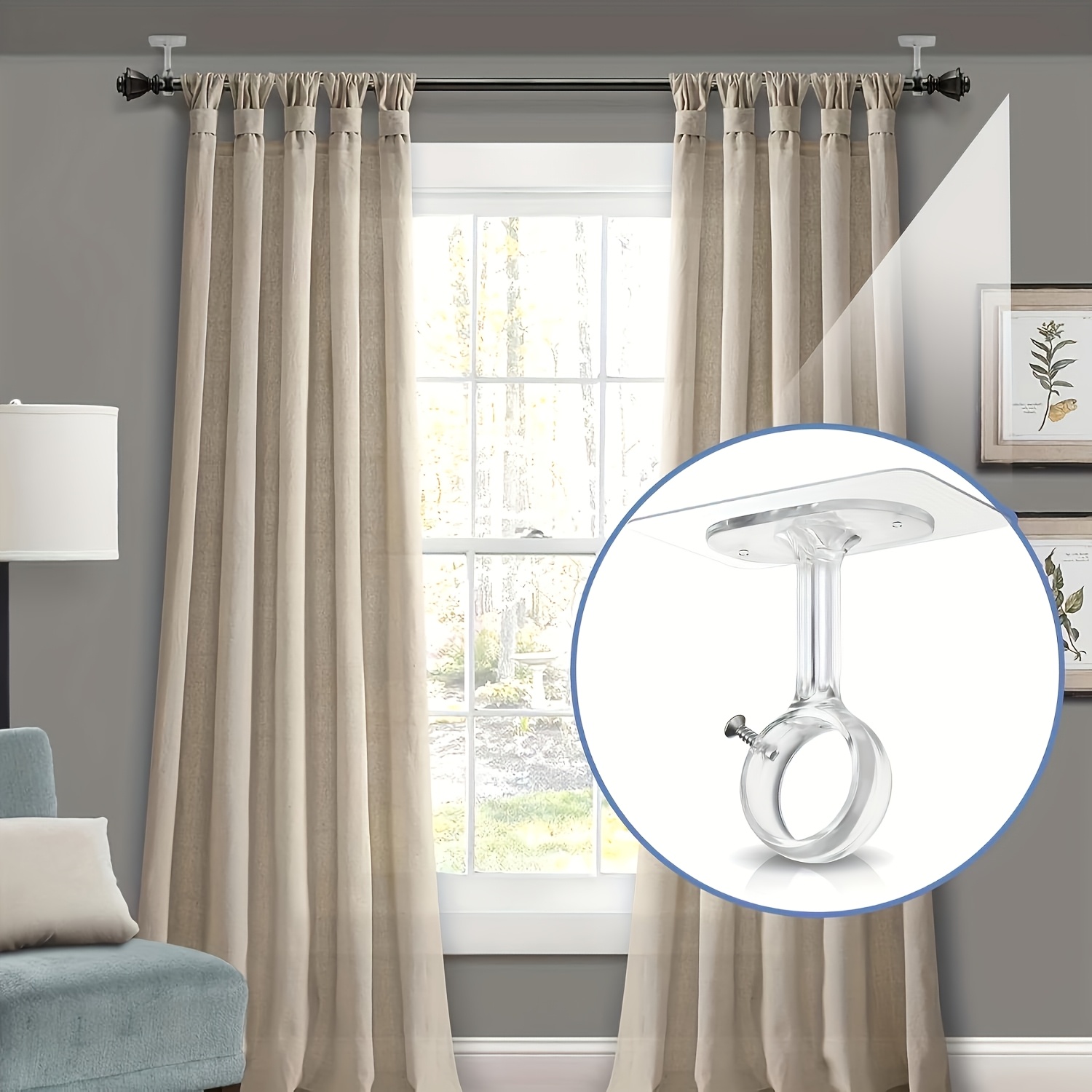 Non Perforated Ceiling Curtain - đánh giá và giá Furniture Hardware Accessories