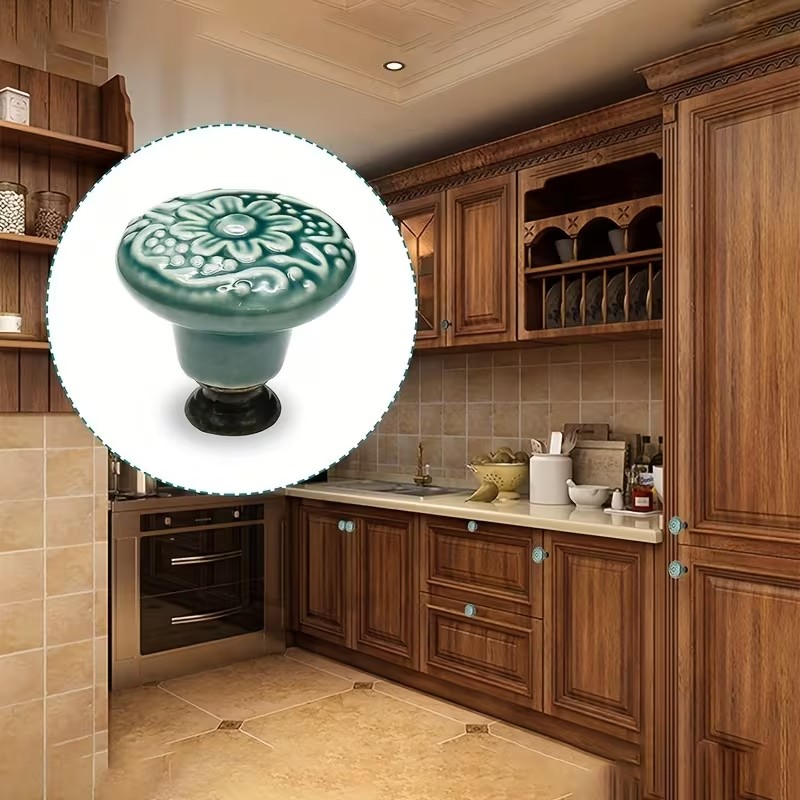 12pcs Ceramic Cabinet Knobs, F - đánh giá và giá Furniture Hardware Manufacturer