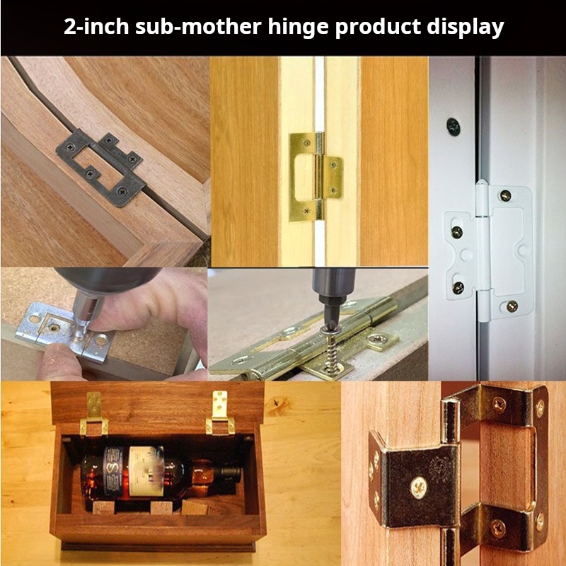 1PCS 2-inch Mother child Hinge - đánh giá và giá Furniture Hardware Photos