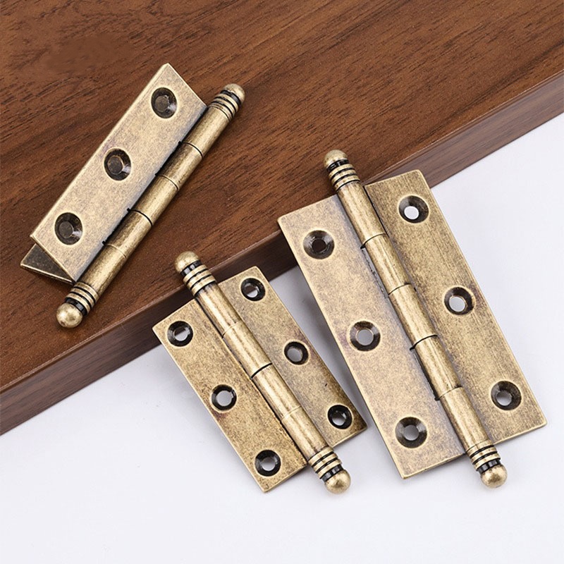 4Pcs Antique Brass Door Hinges - đánh giá và giá Furniture Hardware Brass