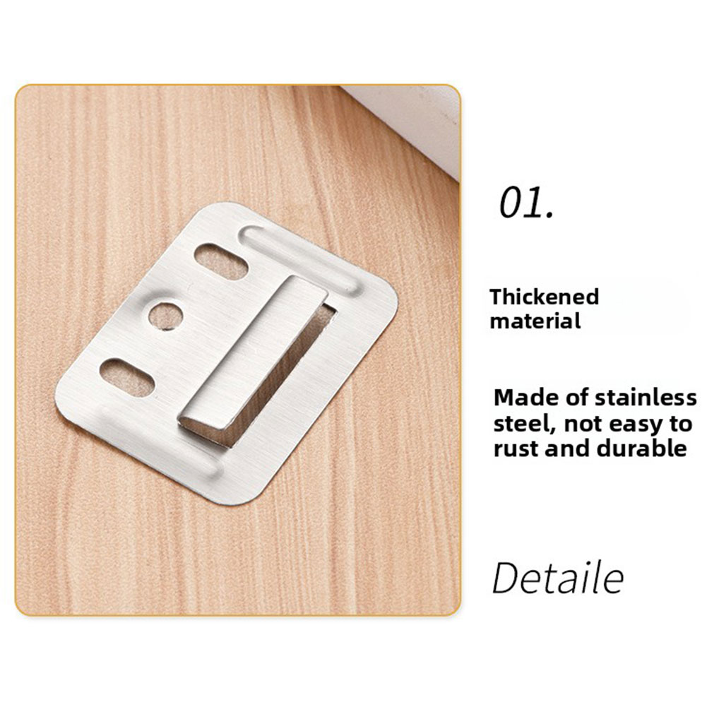 100pcs Stainless Steel Wall Pa - đánh giá và giá Furniture And Hardware Supplies
