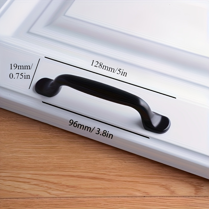4pcs Black Handles For Furnitu - đánh giá và giá Restoration Hardware Furniture Used