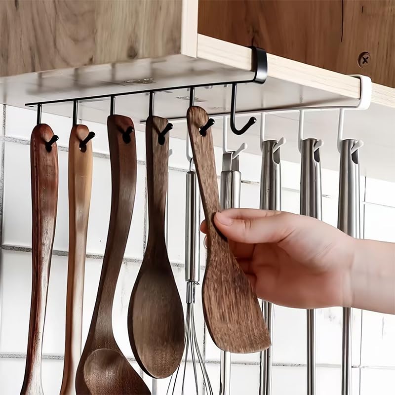 1/2/3PC 6 Hooks Kitchen Cabine - đánh giá và giá Furniture Hardware Accessories