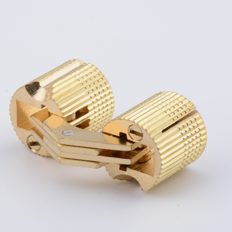 2pcs Copper Barrel Hinges Cyli - đánh giá và giá Furniture Hardware Brass