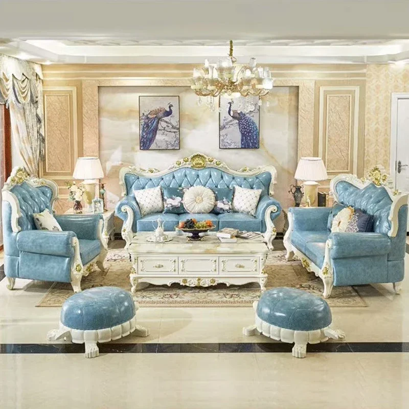 z French Style Sofa Luxury Lea - đánh giá và giá Z. A. Furniture