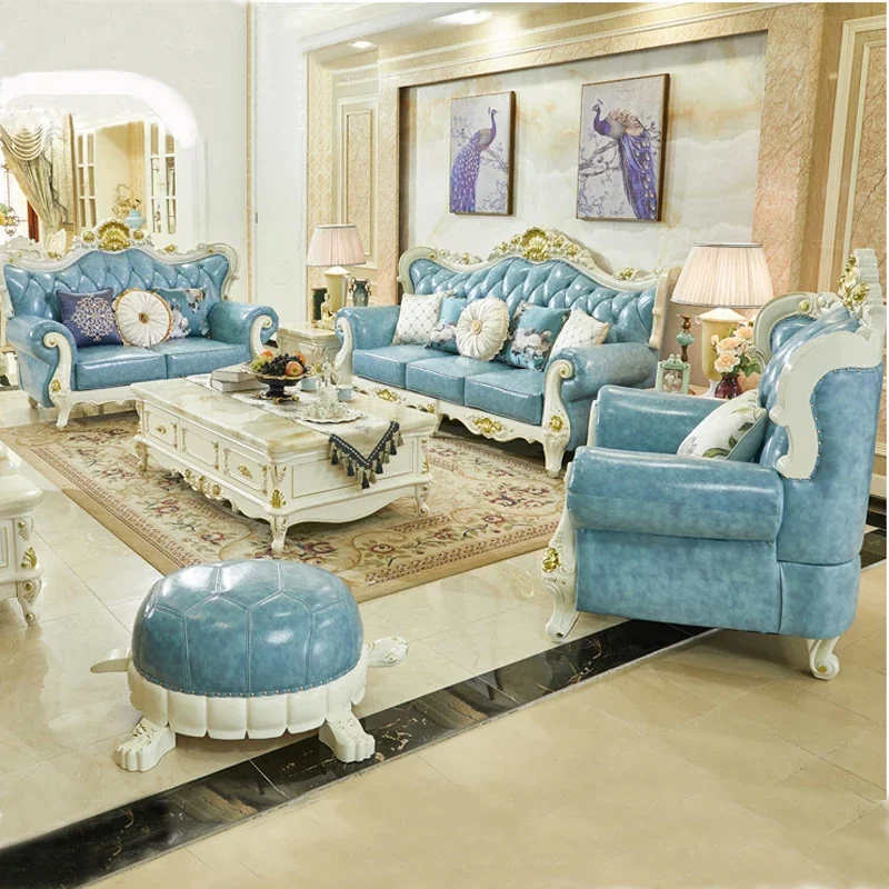z French Style Sofa Luxury Lea - đánh giá và giá Z. A. Furniture