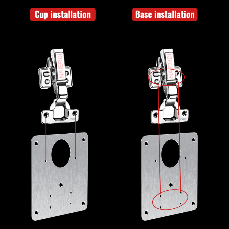 NAIERDI 1/2/4/8 Cái Bản Lề Sửa - đánh giá và giá Furniture Hardware Replacement Parts