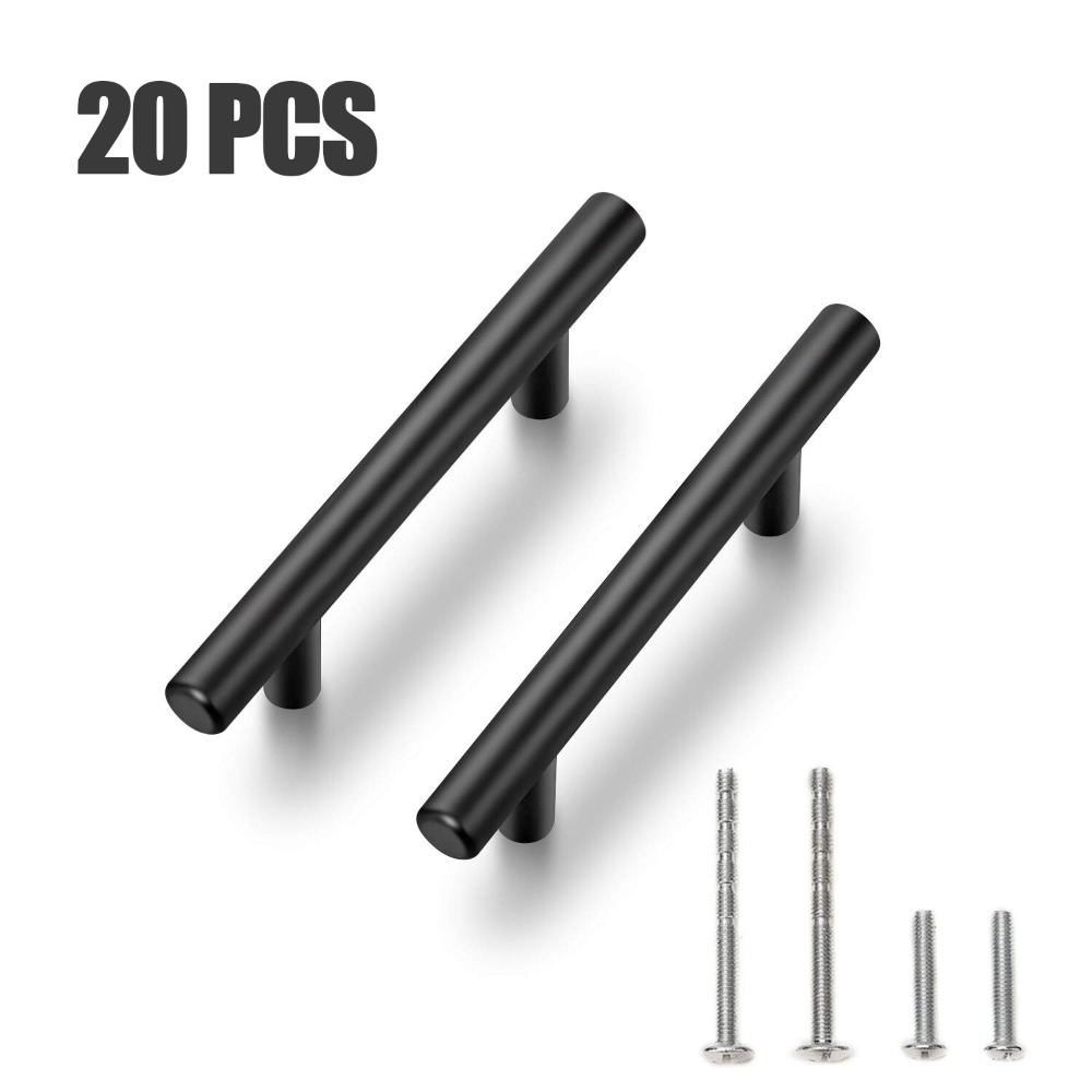 20 PCS Cabinet Pulls Matte Bla - đánh giá và giá Furniture Hardware Restoration
