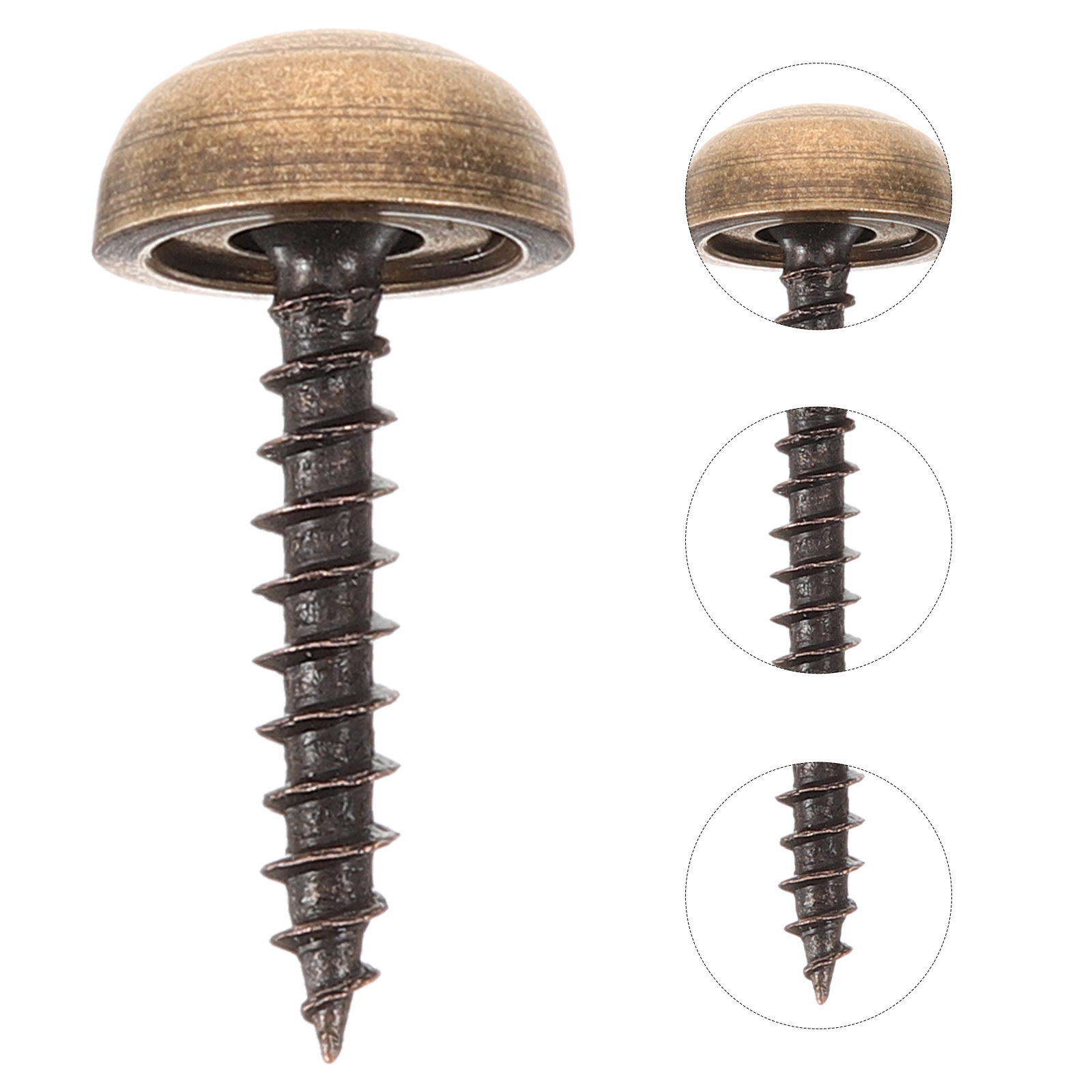 8pcs 13mm Brass Brass Screws C - đánh giá và giá Furniture Upholstery Hardware