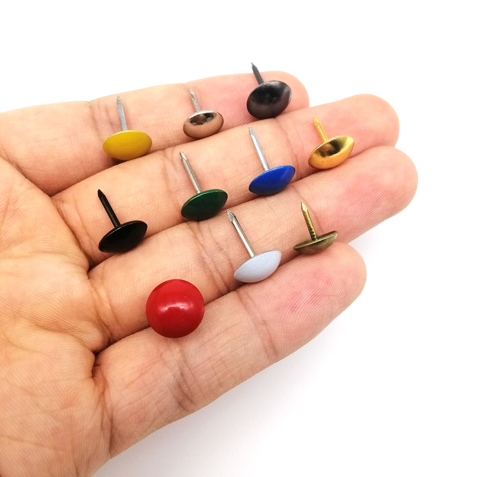 50pcs Colorful Upholstery Nail - đánh giá và giá Furniture Upholstery Hardware