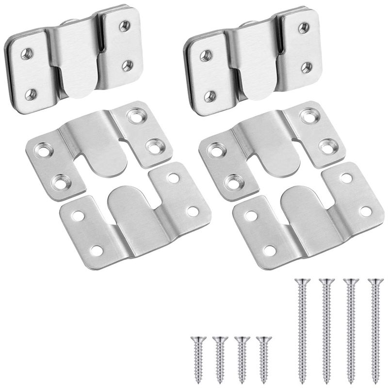 AA390~Flush Mount Bracket,Phot - đánh giá và giá Furniture Hardware Photos
