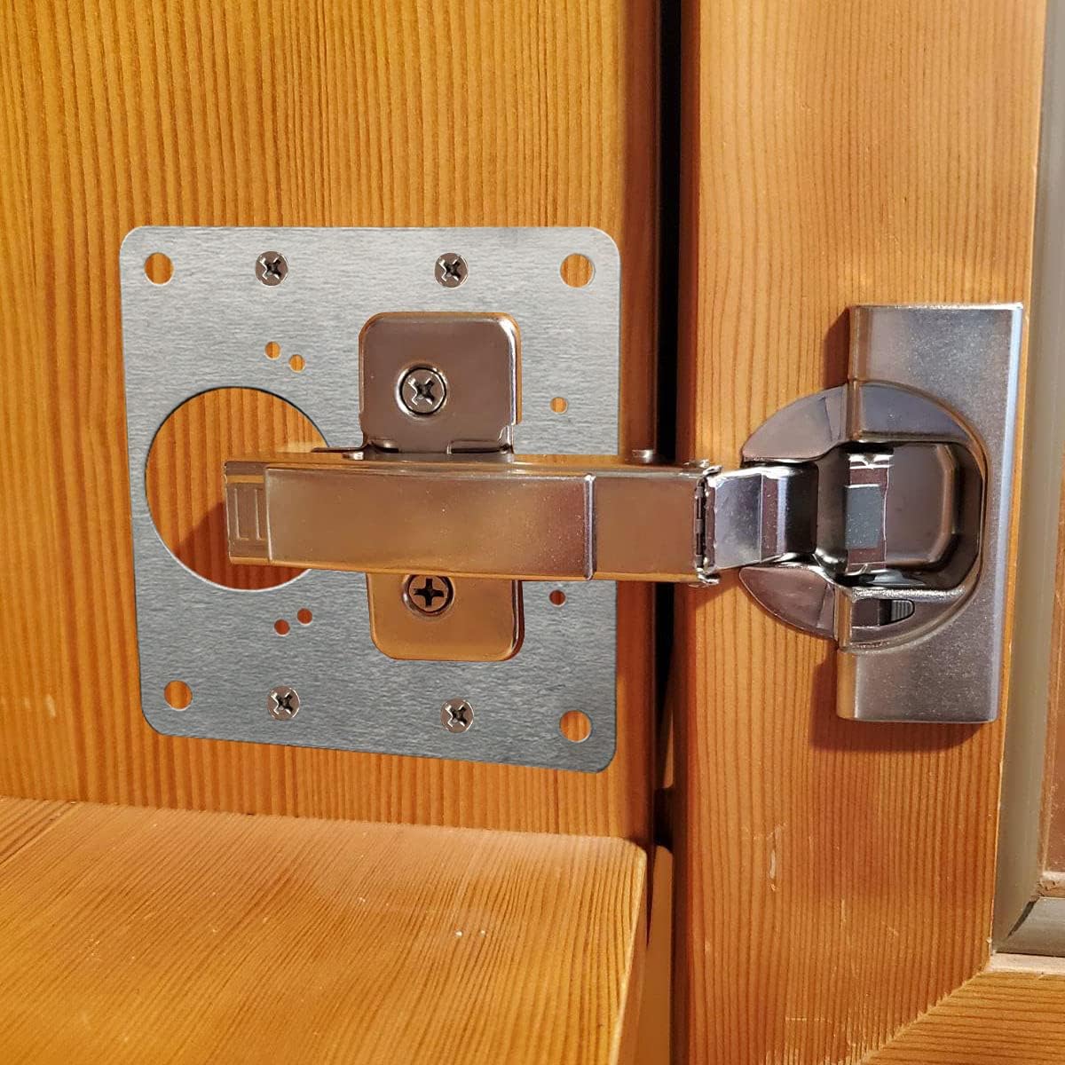 Cabinet Door Hinge Repair Plat - đánh giá và giá Furniture Hardware Replacement Parts
