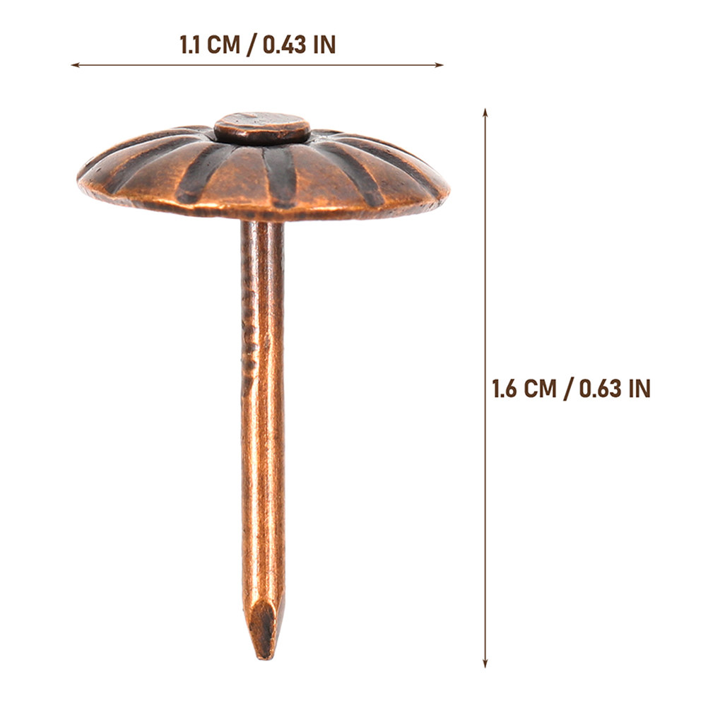 200 Pcs Decorative Tacks Nails - đánh giá và giá Furniture Upholstery Hardware
